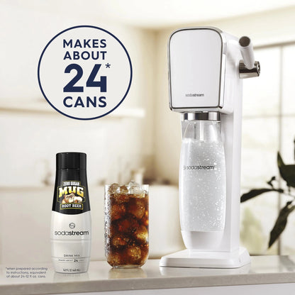 Set of 4 SodaStream Root Beer Zero Sugar Drink Mix (440ml)