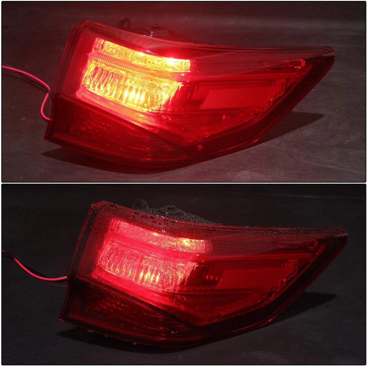Halogen Tail Light Assembly Outer for Acura MDX (2014–2019) 33550TZ5A02, 33550TZ5A01