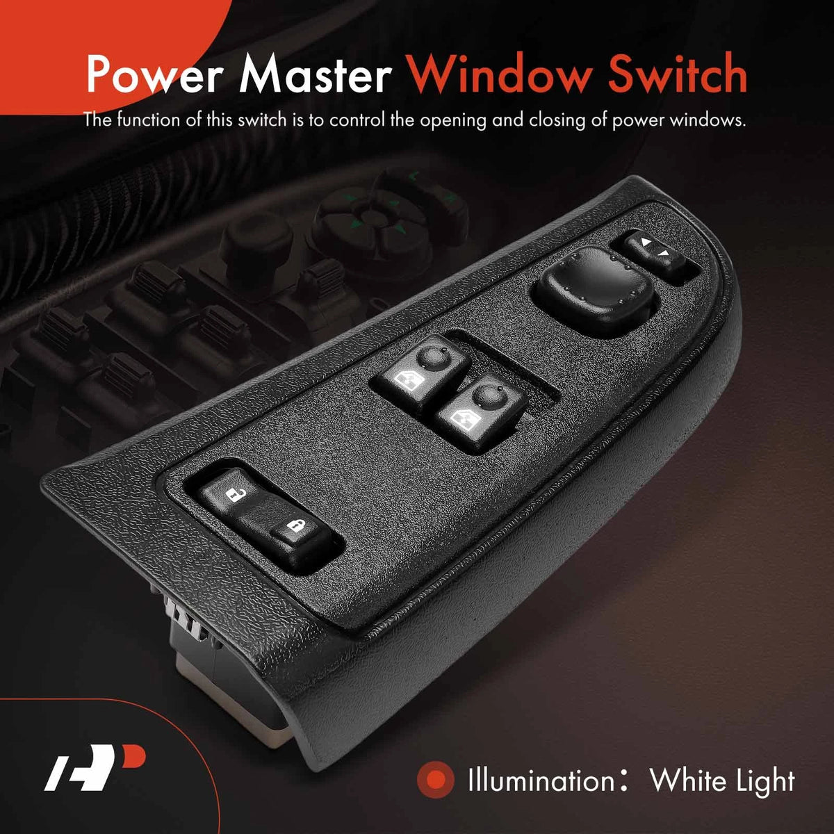 Power Window Switch for Chevy Silverado 1500 (2003–2007) 10398563, DWS226
