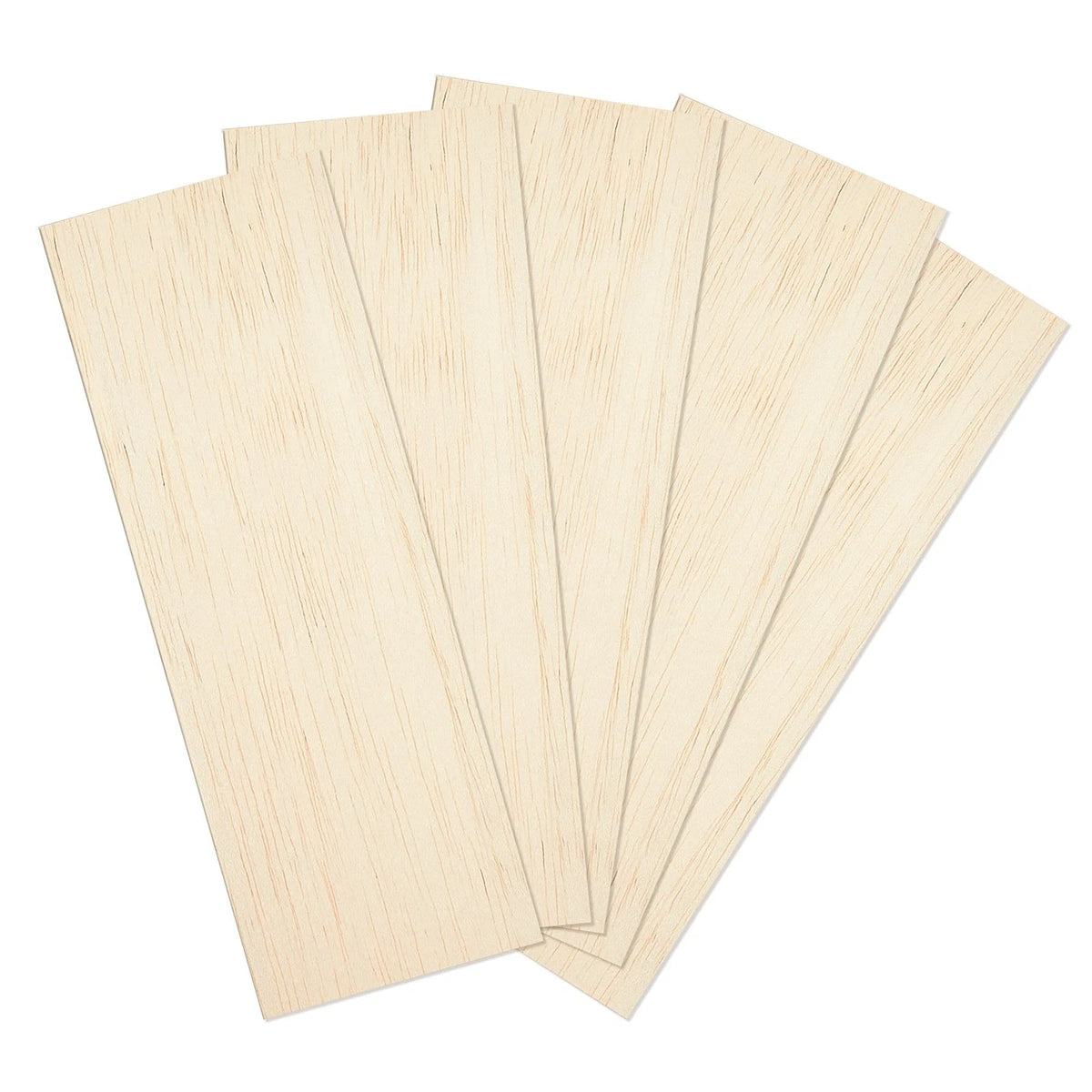 1/8" Balsa Wood Sheets 12" x 4" Unfinished (Crafting, Model Building)