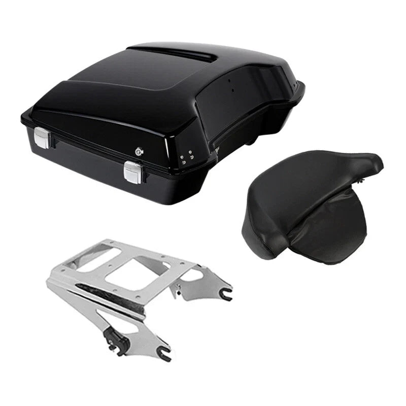 Razor Trunk Chrome Mount Rack for Harley Touring Road King (2009–2013)