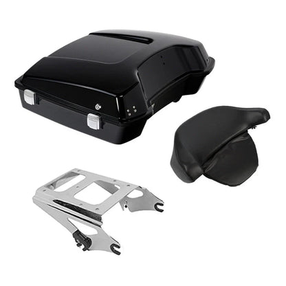 Razor Trunk Chrome Mount Rack for Harley Touring Road King (2009–2013)