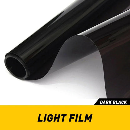 Light Smoke Black Headlight Fog Taillight Tint Film for Universal (12"x 72")