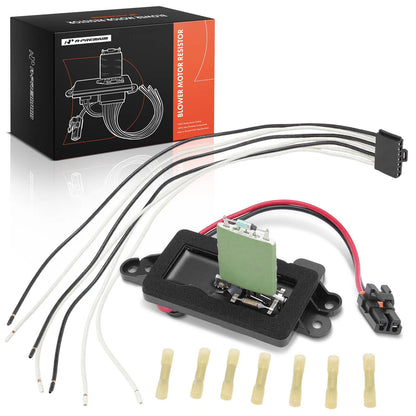 HVAC Blower Motor Resistor Kit for Chevrolet Silverado 1500 2500 (2007–2013) - 22807123, 1581086, 89018308, 89019088, 89018596