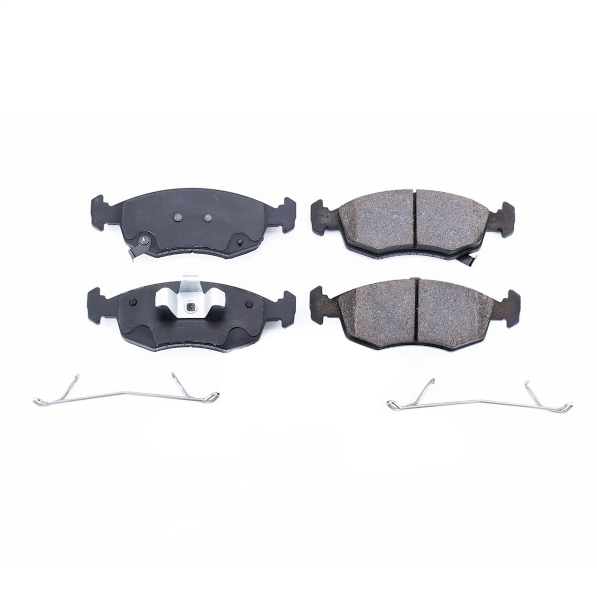 2X Powerstop Brake Pad Set Front for Fiat 500 (2012–2019) 17-1568