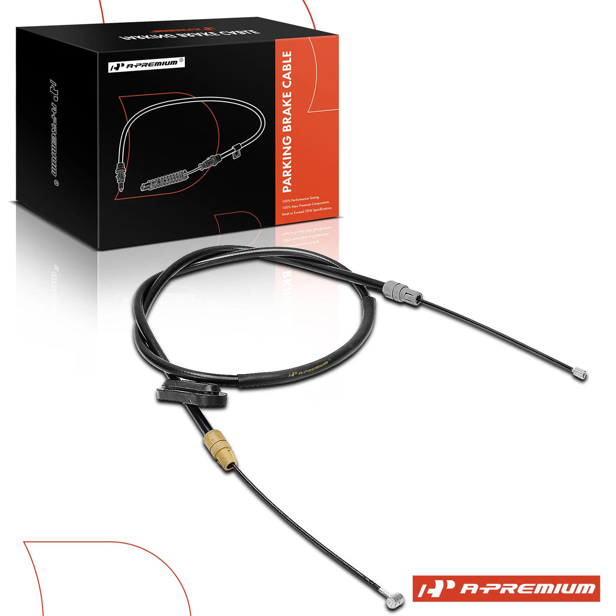 Front Parking Brake Cable for Ford F-150, Lincoln Mark (2004–2008) 4L3Z2853AA, 6L3Z2853A, 6L3Z2853AA, C660599