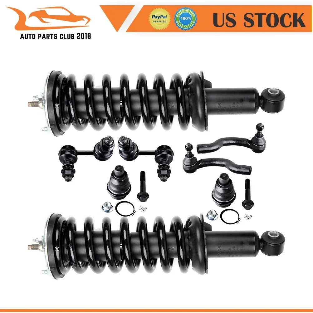 Front Strut Assemblies Suspension Kit for Nissan Pathfinder Xterra (2005–2012)