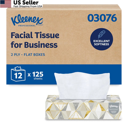 Kleenex Professional Facial Tissue for (Pack of 1500)