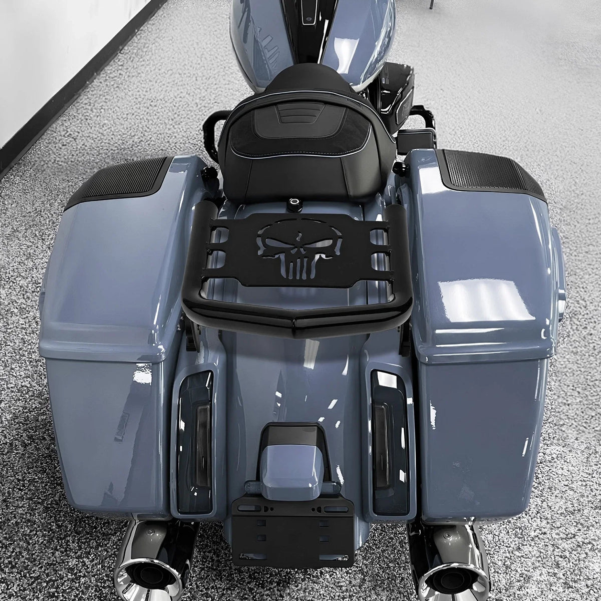 Detachable Luggage Rack for Harley Road Glide Electra Glide Street Glide (2009–Present)
