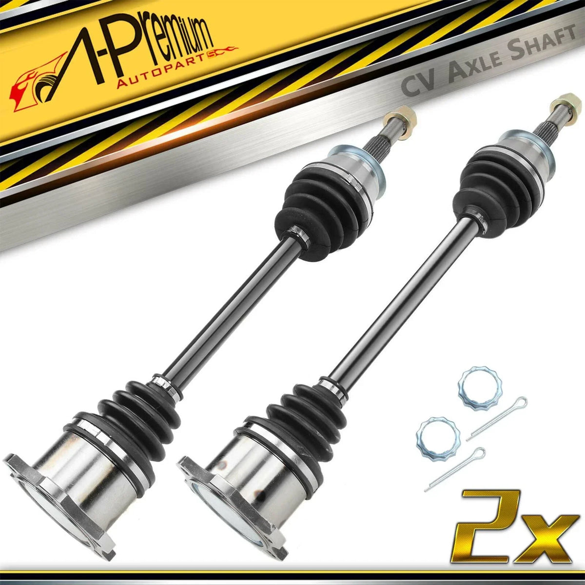2X Rear CV Axle Assembly for Infiniti G35 Nissan 350Z (2003–2009)