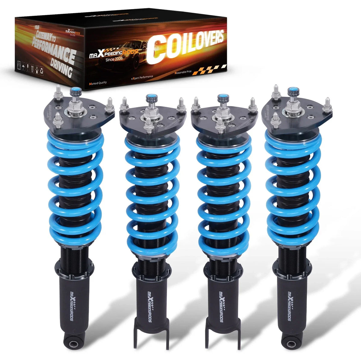 MaXpeedingrods COT6 Coilovers for Infiniti Q50 (2014–2023) RWD 24 Way Damper