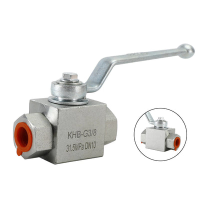 2 Way Hydraulic Ball Valve 3/8" NPT Female for High Pressure (I020-A024)