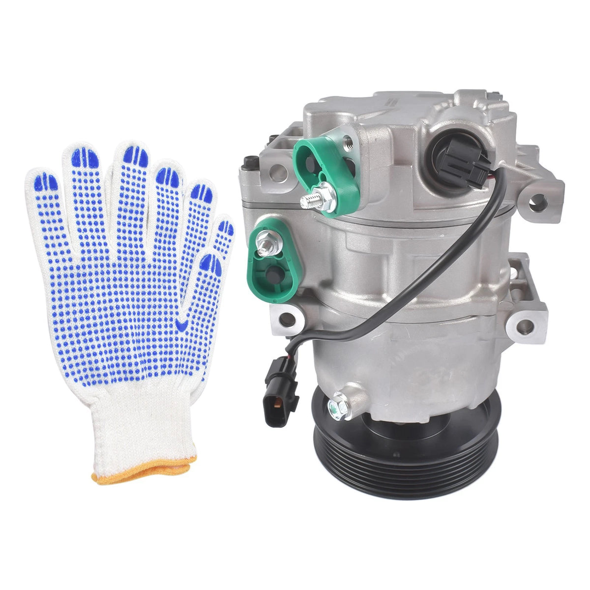 A/C Compressor for Hyundai Genesis 3.8 (2009–2014) 977013M001, CO-10958C