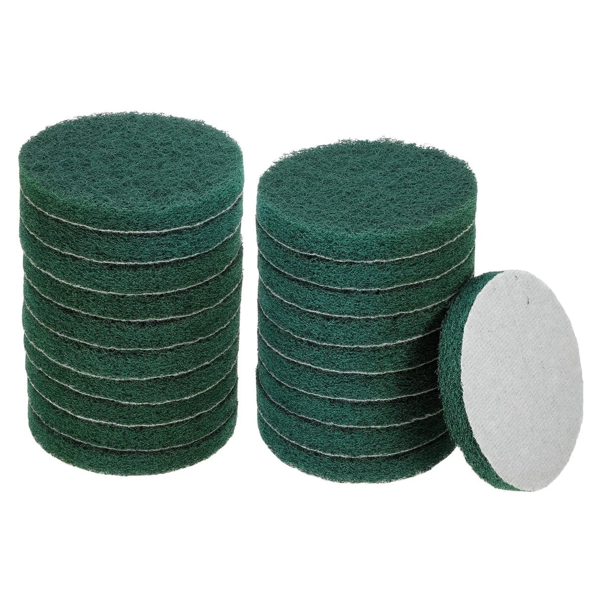 20pcs Scrubber Scouring Pads 5 Inch for Drill (180 Grit)