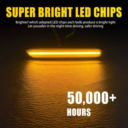 Smoked LED Fender Side Marker Light for BMW X3 F25, X5 E70, X6 E71 (2011–2017)