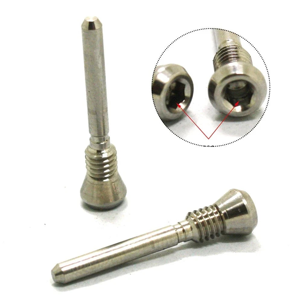 2X Titanium Disc Brake Bolts for Road Bike (2-4N.M)