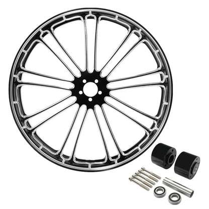 23" Front Wheel Rim for Harley Touring Models (1997–2021) - Dual Disc Hub