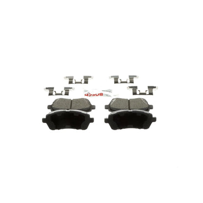 2X Brake Pad Set Front for Mazda 2 (2011–2014) BE1454AH