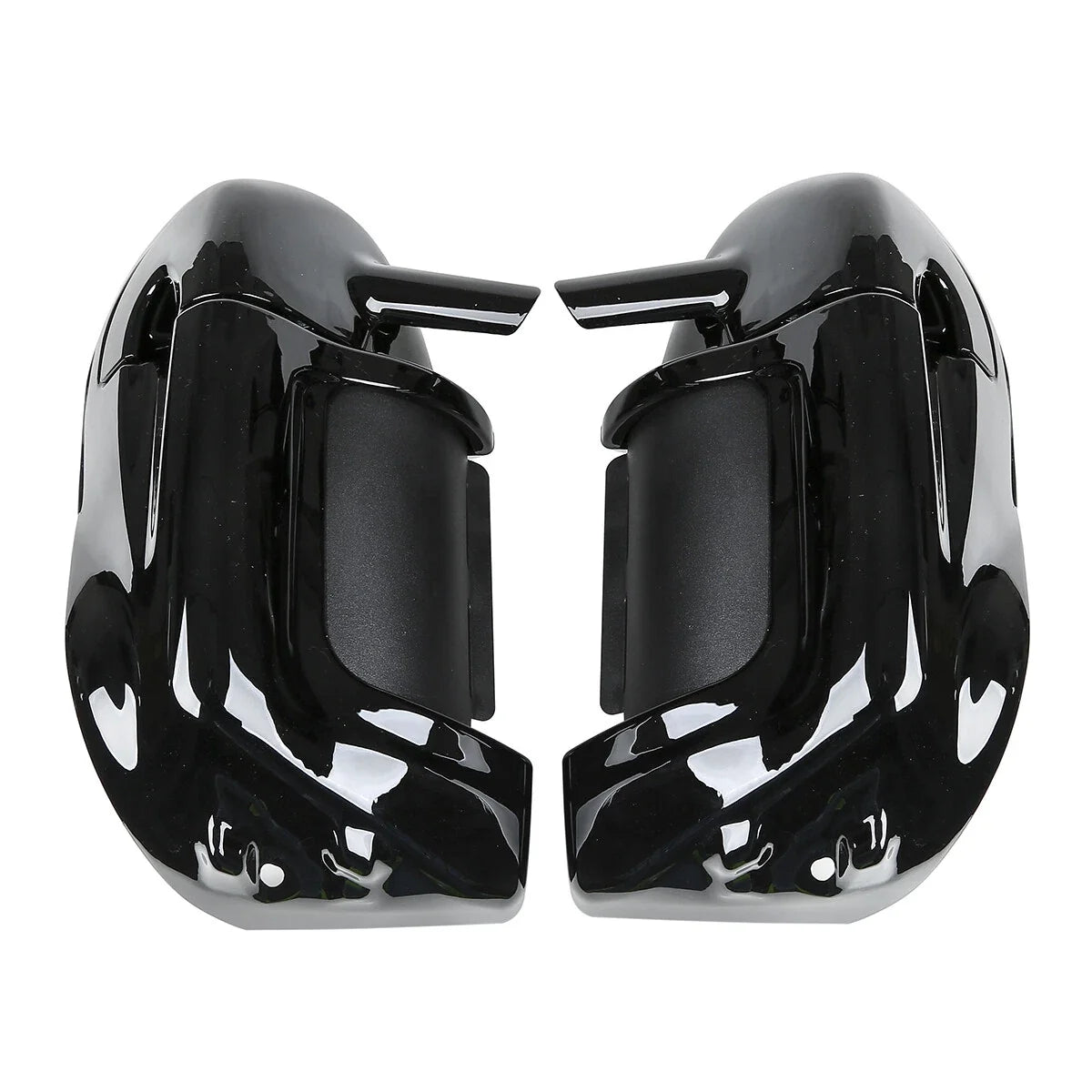 Black Lower Vented Fairing Speaker Grills for Harley Touring (1983–2013)