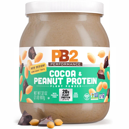PB2 Performance Peanut Plant Based Vegan 2 Pound (Pack of 1)