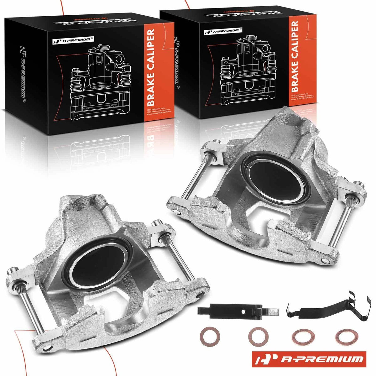 2X Front Brake Calipers for Chevrolet C10 C20 Suburban (1979–1986)