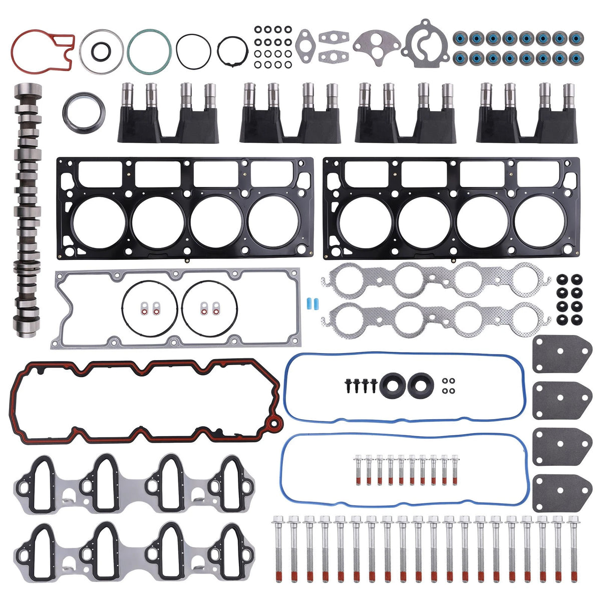 Head Gasket Kit for Chevy Silverado Tahoe GMC Sierra 5.3L (IQOH5G, HS26191PT)