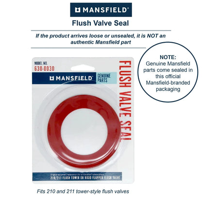 Flush Valve Service Pack for Mansfield Plumbing 210/211 (No Years Specified)
