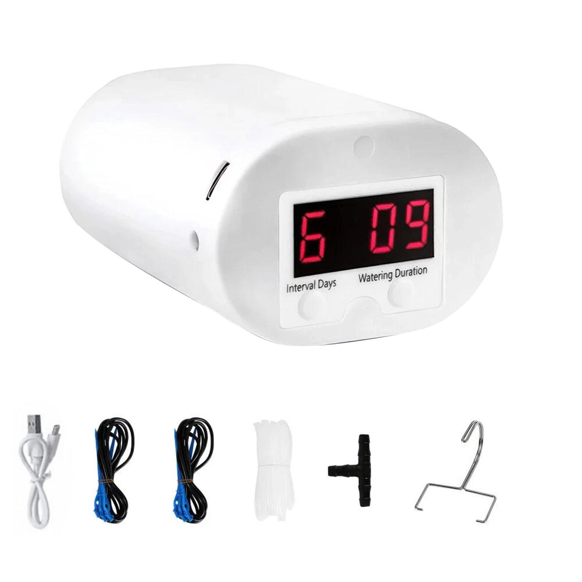 Electronic Watering Timer for Potted Plant Irrigation