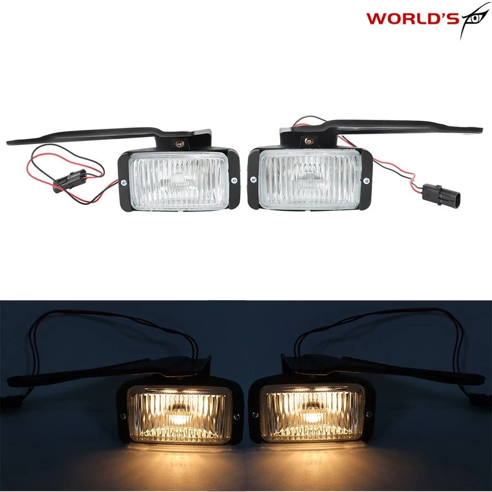 Set of 2 Bumper Fog Lights for Chevy GMC (1988–1997)