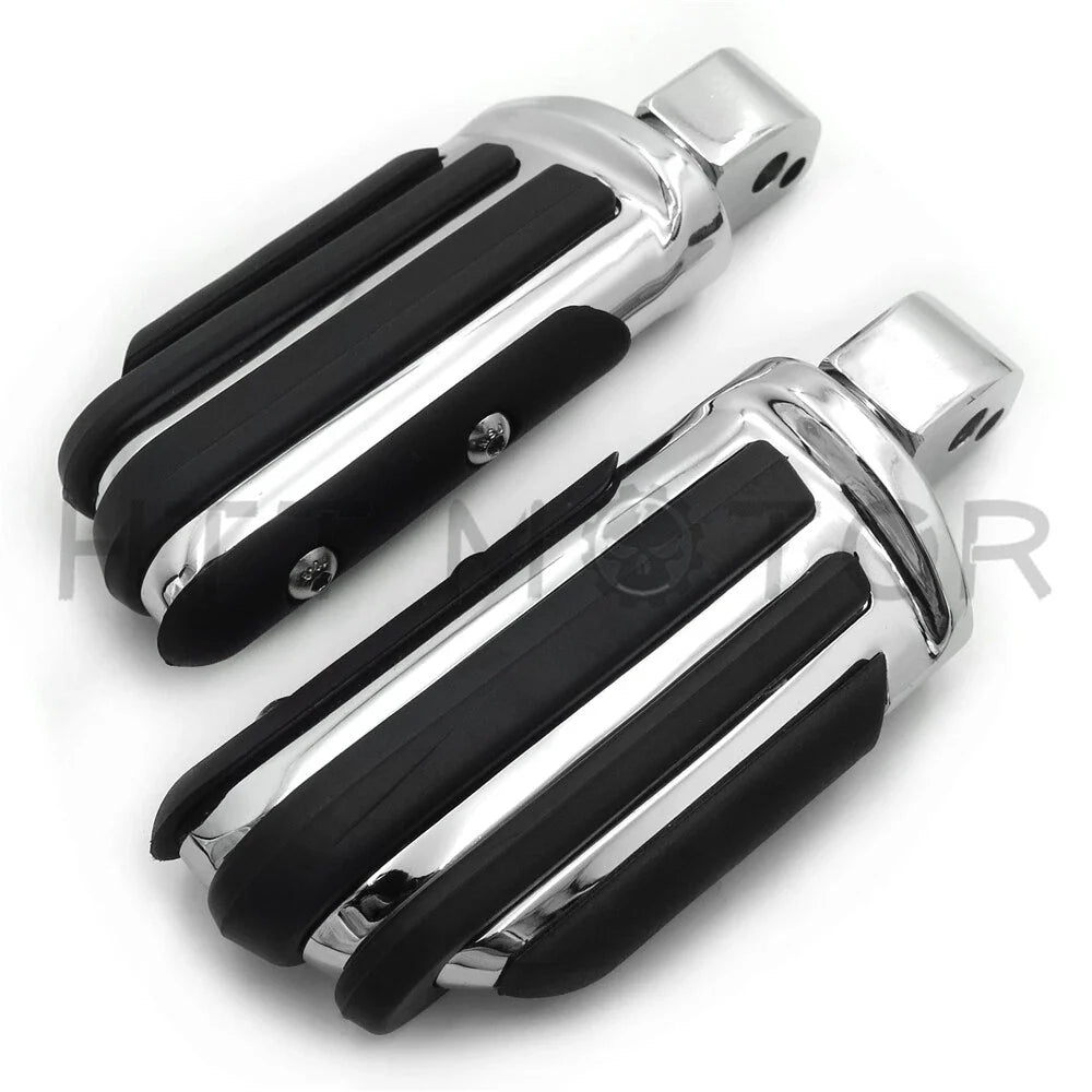 Rubber Pilot Footpeg for Harley-Davidson Softail Fat Boy FLFB, Fat Bob FXFB (2018–2023)