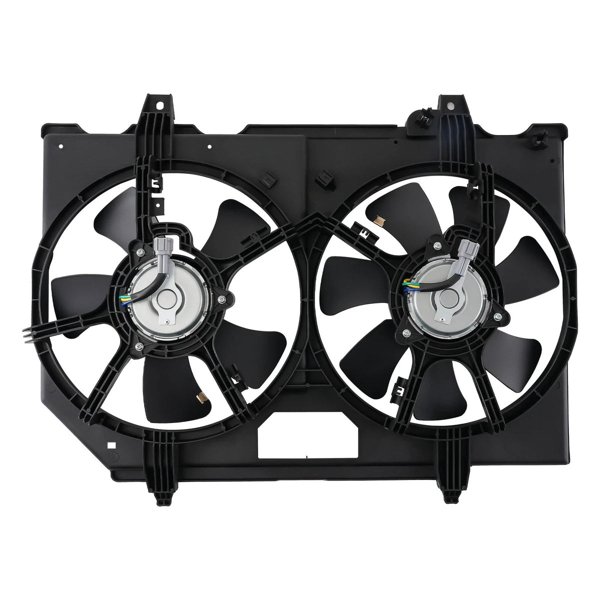 Dual Cooling Fan Shroud for Nissan X-Trail (2004–2013) 214818H31A 621908 4Pin 240W