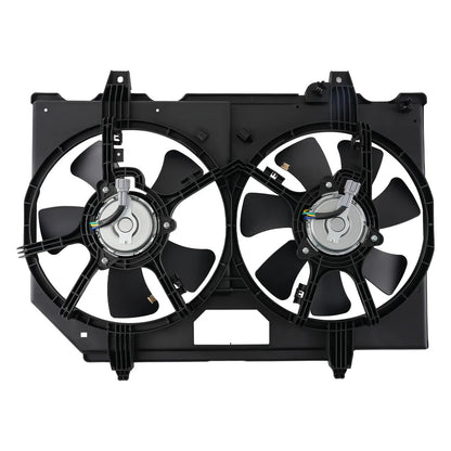 Dual Cooling Fan Shroud for Nissan X-Trail (2004–2013) 214818H31A 621908 4Pin 240W