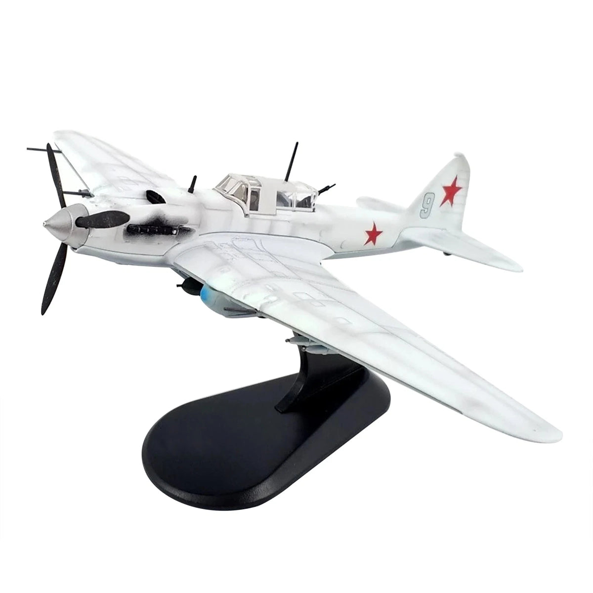 Diecast Metal Display Stand Base for Ilyushin IL-2 Shturmovik 1/72