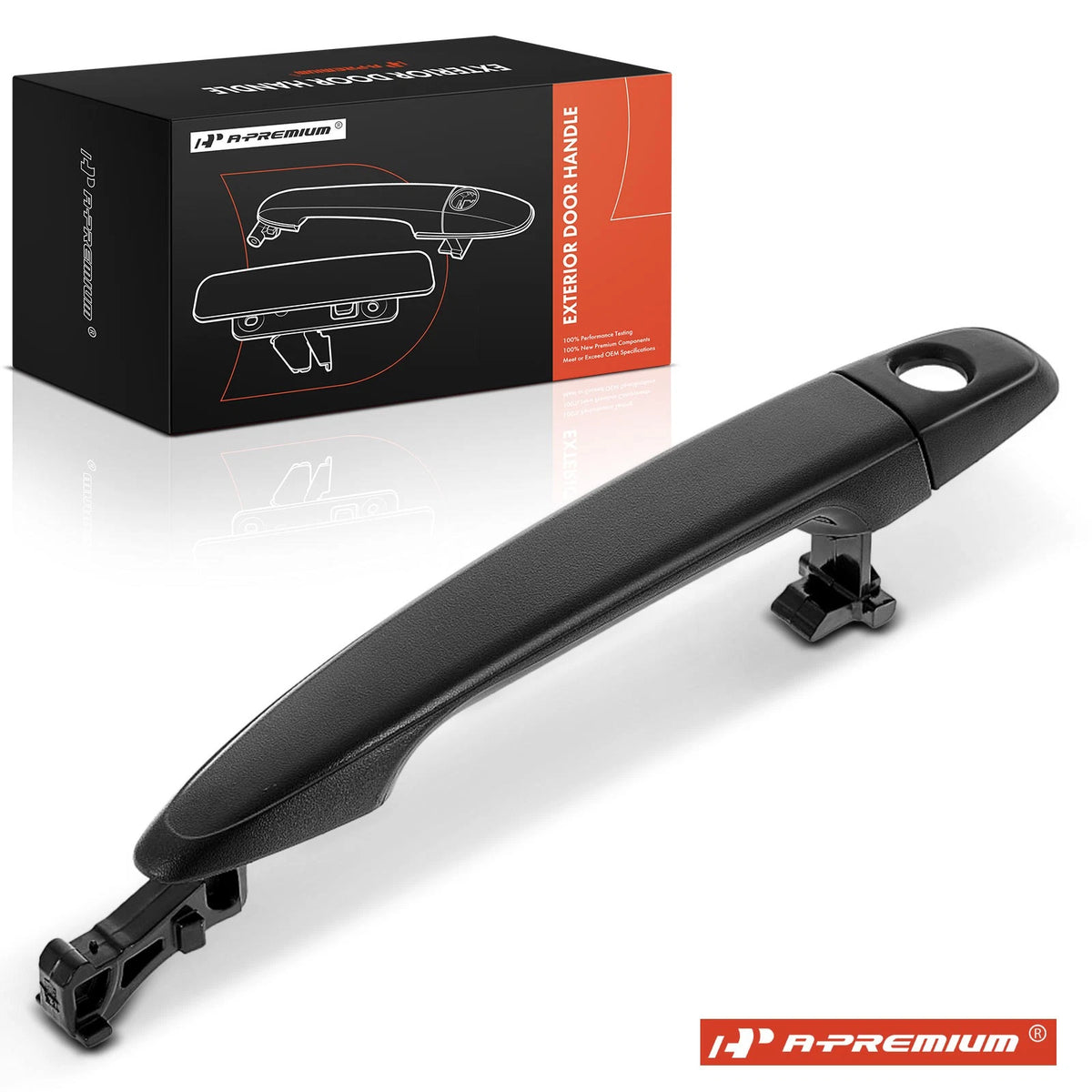 Front Left Exterior Door Handle for Toyota Camry Tacoma Lexus GX470 (69211-AE010, 69217-AE010, 82499)