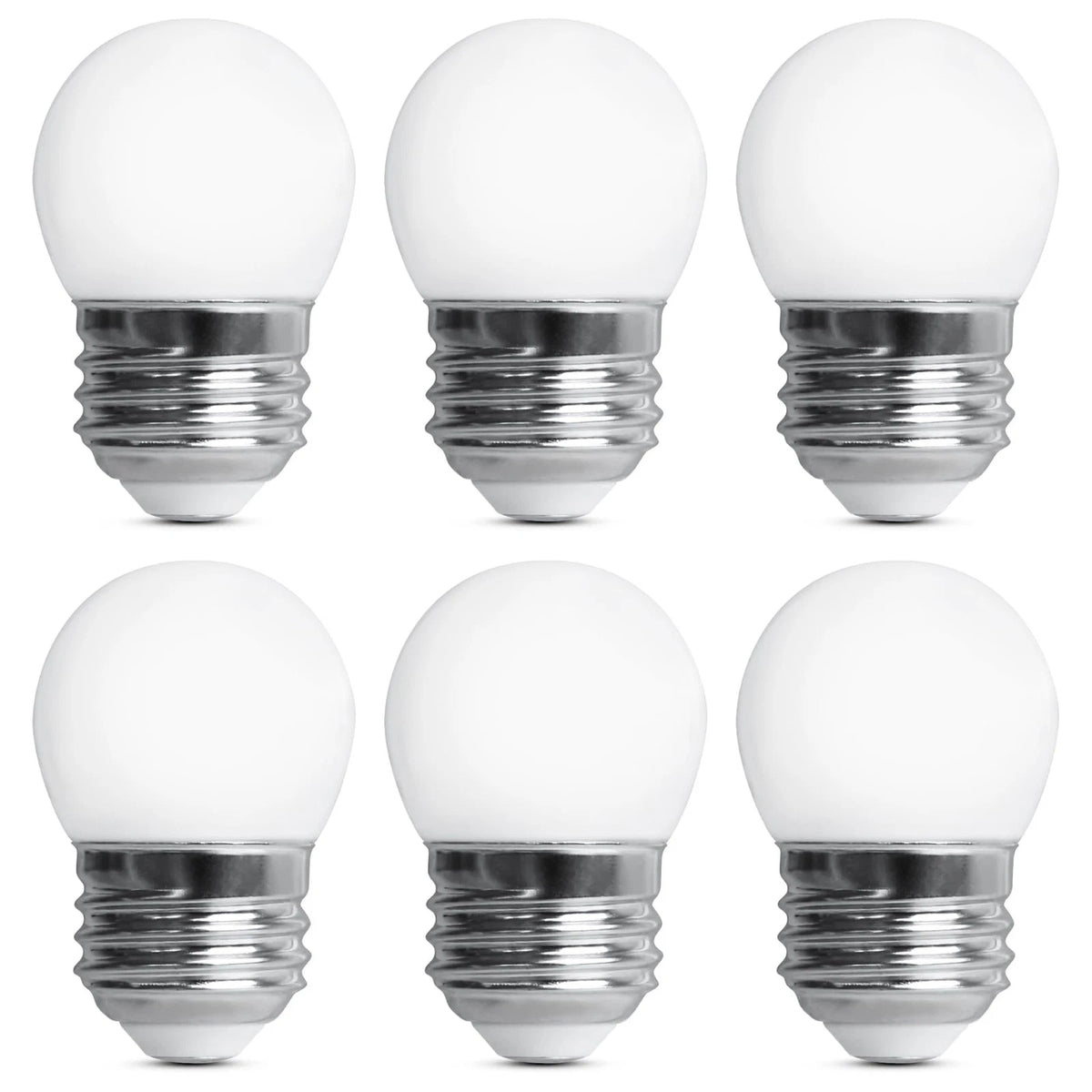 6 Count LED Bulbs for Feit Electric BP71/2S/W/LED/6 (2700k Soft White)