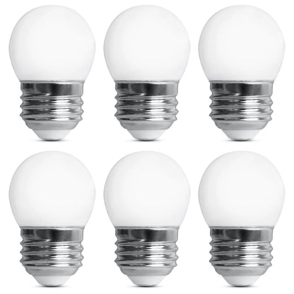 6 Count LED Bulbs for Feit Electric BP71/2S/W/LED/6 (2700k Soft White)
