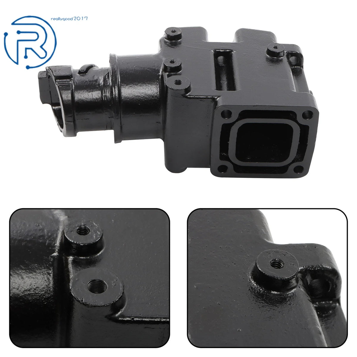 Marine Exhaust Riser Elbow for Mercruiser V6 V8 (1981–2002) 807988, 8079882A, 807914