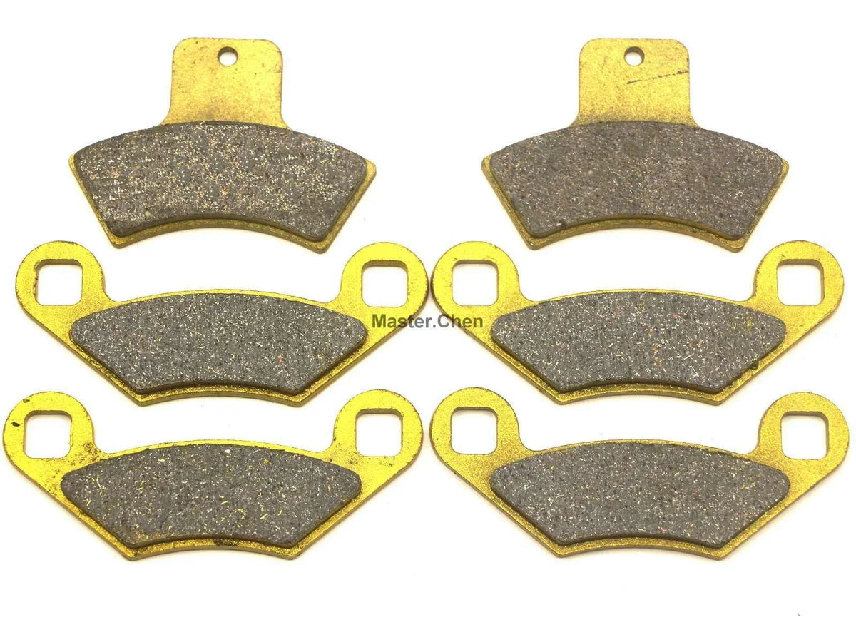 Front Rear Brake Pads for Polaris Sportsman Worker Magnum Scrambler 500 (1996–2006)