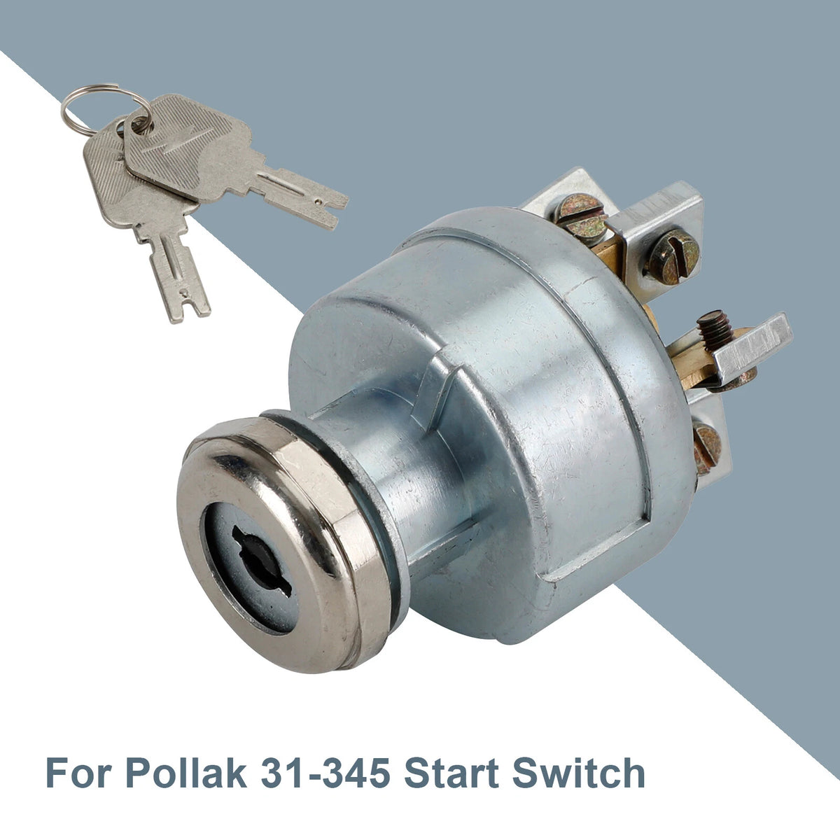 Ignition Switch with 2 Keys for Clark Forklift (1723186, 2339413, I050-A040)