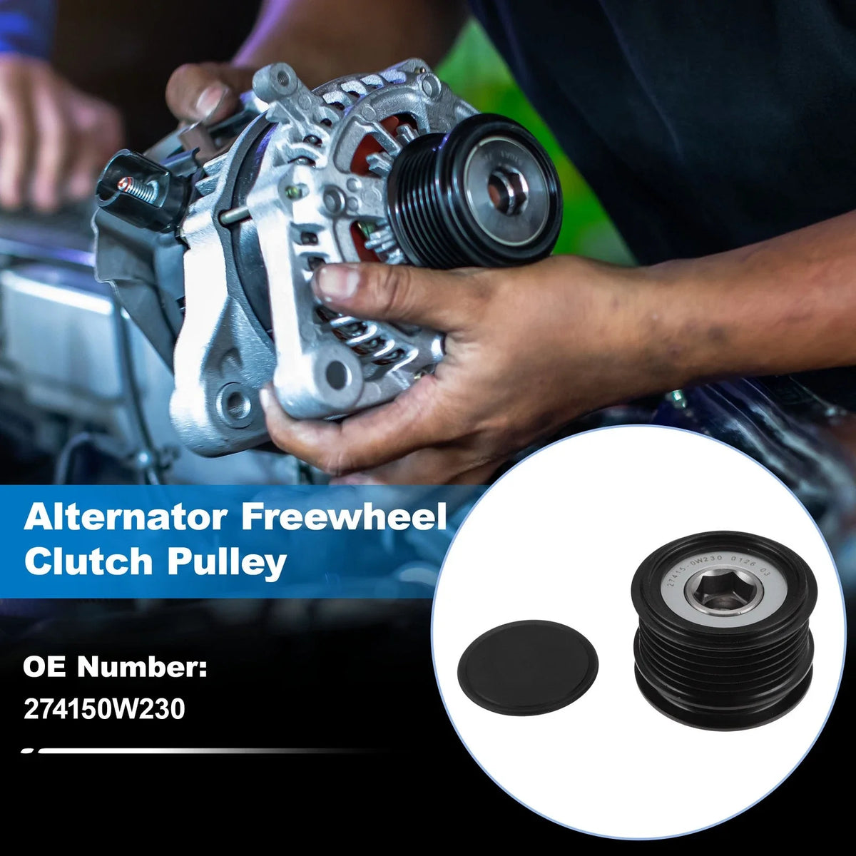 Alternator Freewheel Clutch Pulley for Lexus IS300 (2018–2020) 274150W230