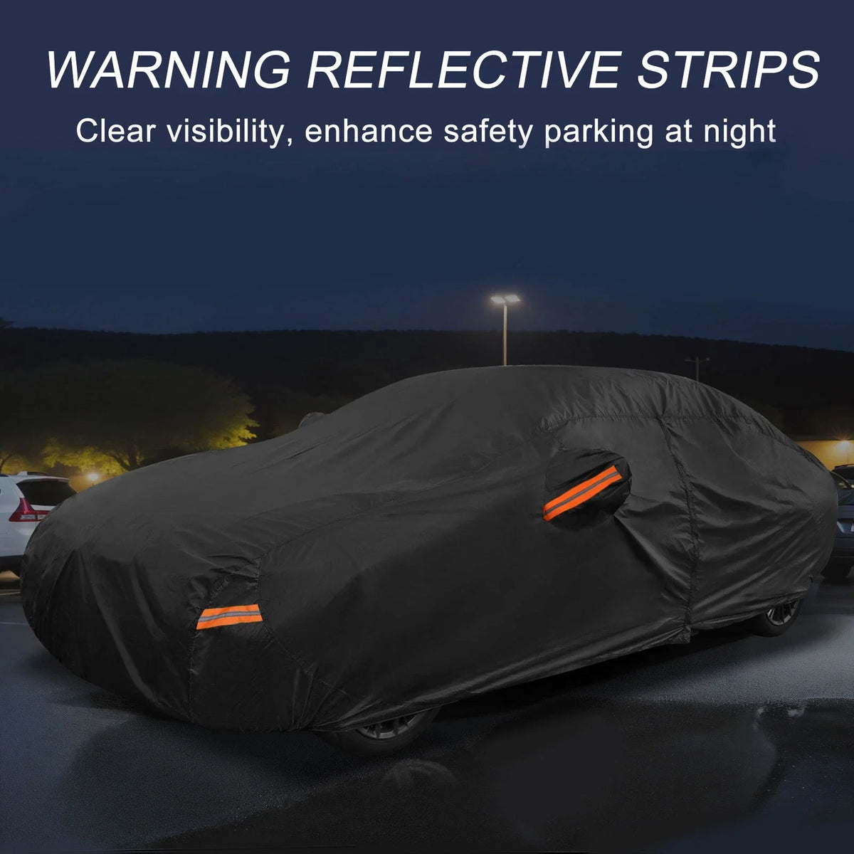 Waterproof 210D-PU Car Cover for Toyota Mirai Sedan (2016–2023)
