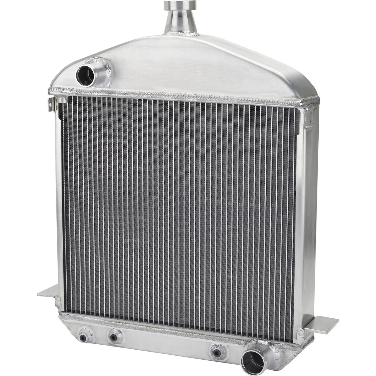 Buffed Aluminum Radiator for Chevy T-Bucket (1917–1923) 91015600-B