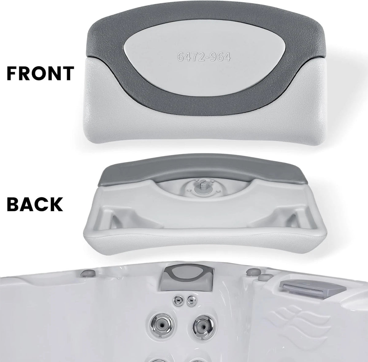 Spa Pillow & Headrest Replacement for Sundance (2009–2017)