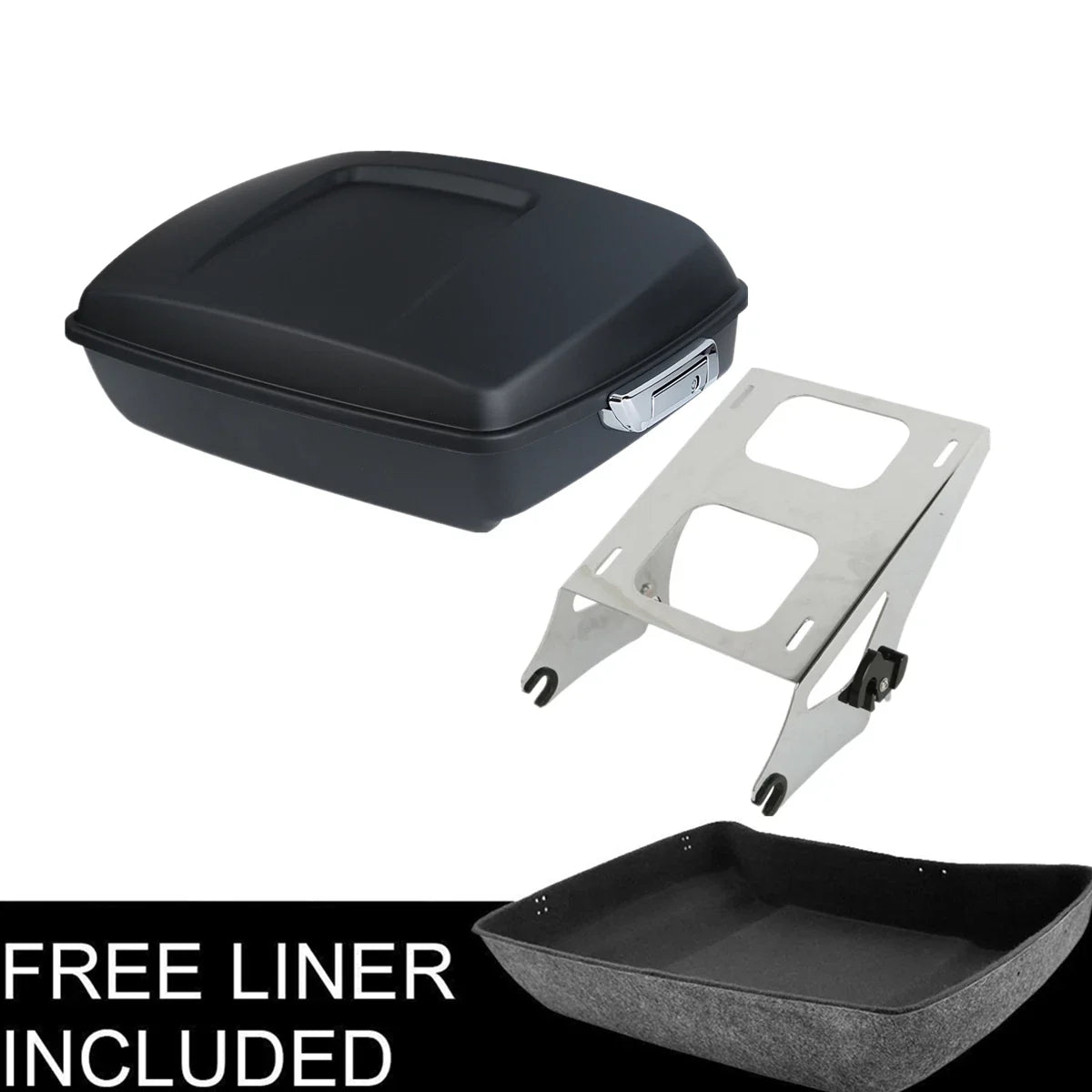 Chopped Trunk 2 Up Rack for Harley Touring Road Glide King (2014–2025)