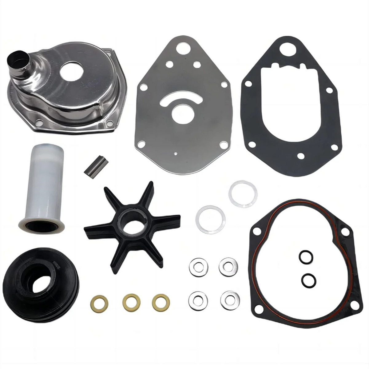 Water Pump Kit for Mercury 40 45 50 60HP (2/4 Stroke) (46-812966A11, 47-19453Q2)