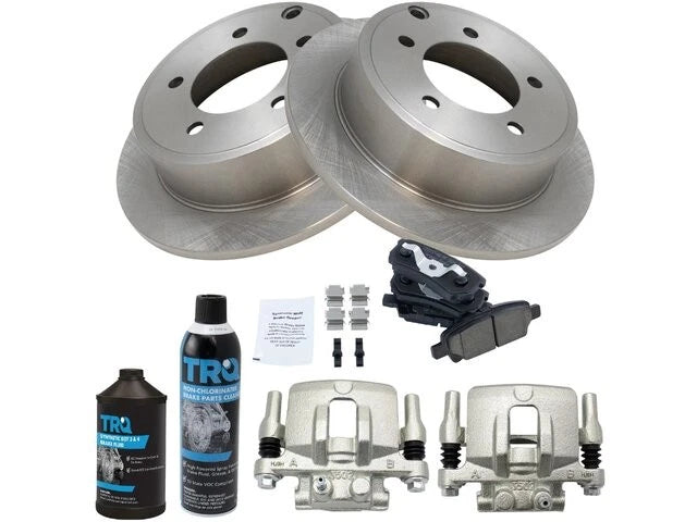 Set of 4 Brake Pads and Rotors for Chrysler Sebring (2007–2010) 29586JSVW