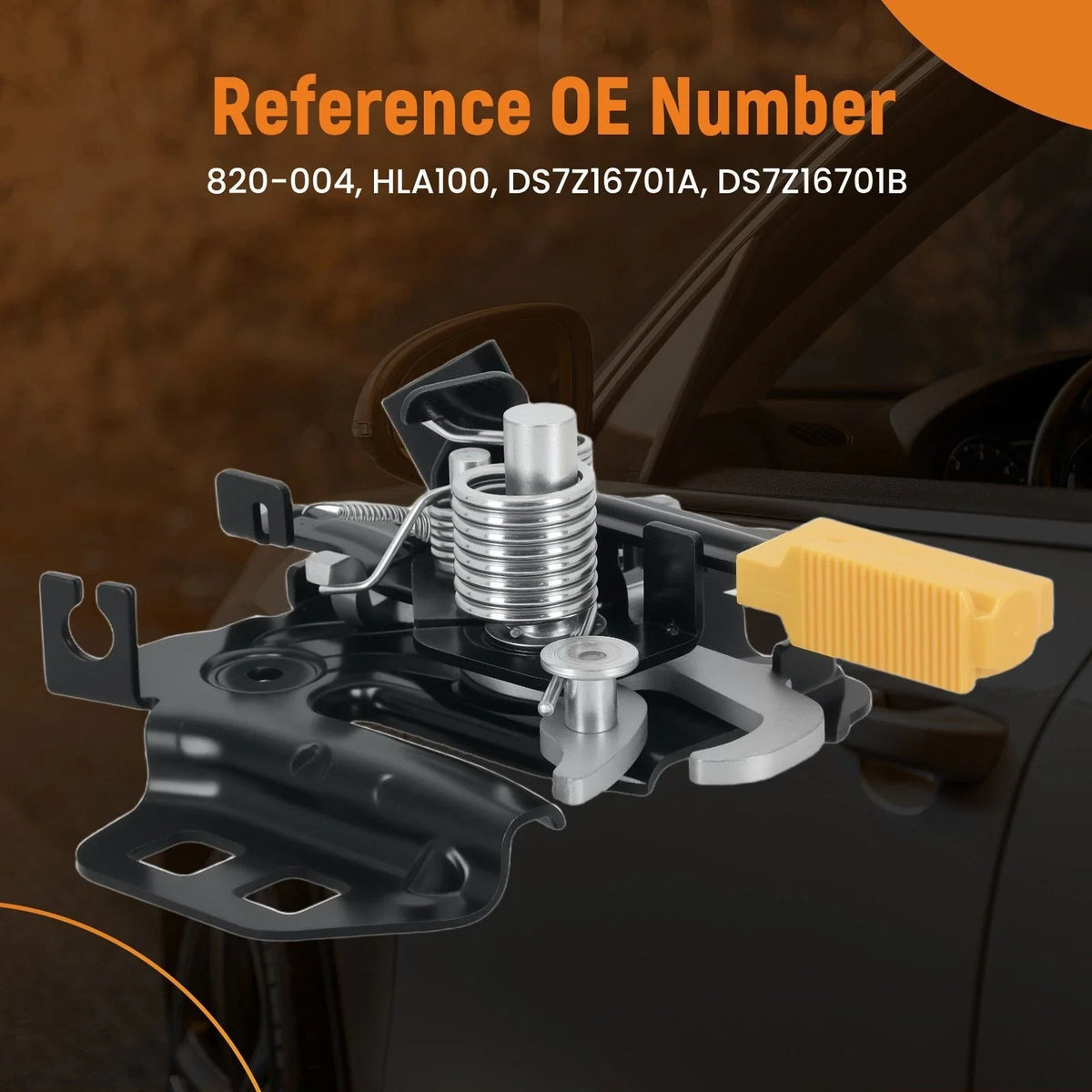 Hood Latch Assembly for Ford Fusion (2013–2020) DS7Z16701A HLA100 820-004