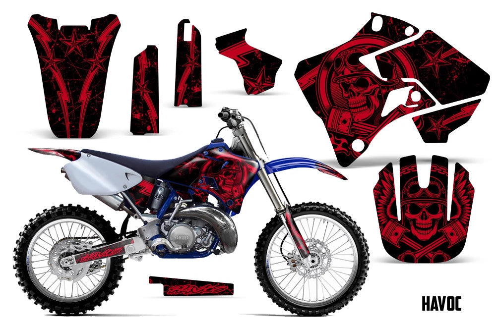 Graphic Kit Decal Sticker for Yamaha YZ125 YZ250 (1996–2001)