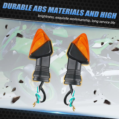 Pair Turn Signal Light Lens for Kawasaki Ninja ZX6R 600/636 (2000–2009)