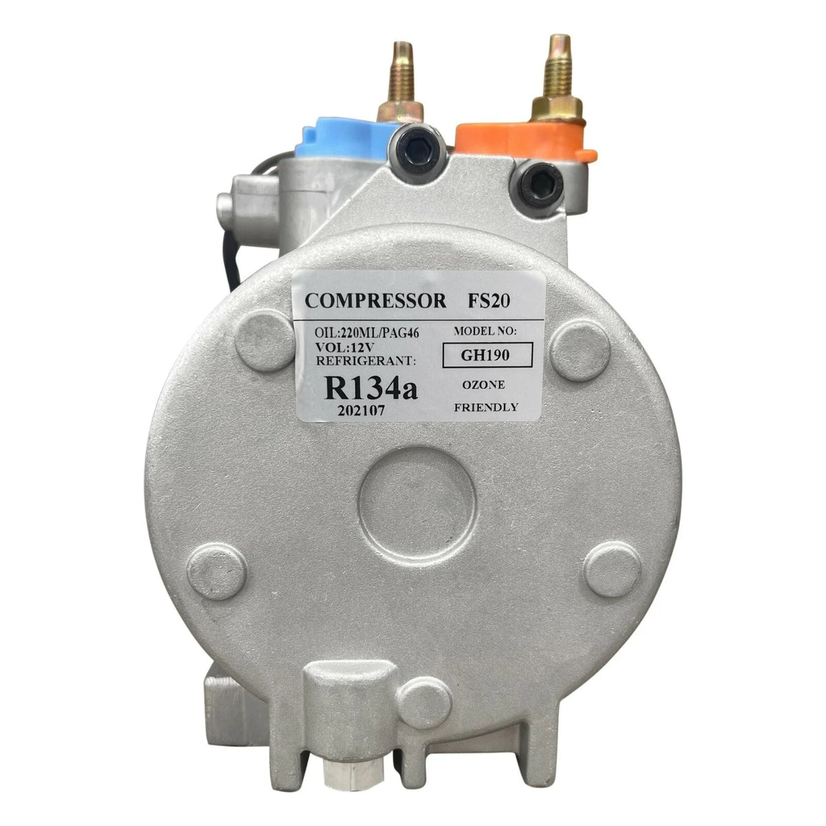AC Compressor Kit With Condenser for Ford F-350 Super Duty 6.8L (2009–2010)